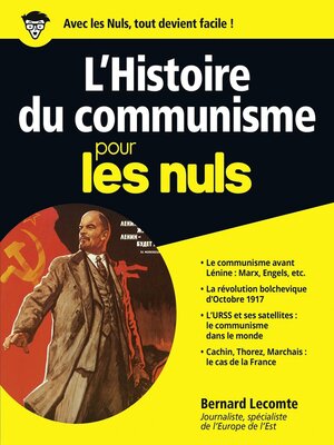 cover image of L'Histoire du communisme pour les Nuls grand format